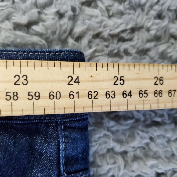 Apparel Collection Jeans Mens 50x32 Blue McDonald's Straight Fit Stretch Denim - Picture 3 of 10